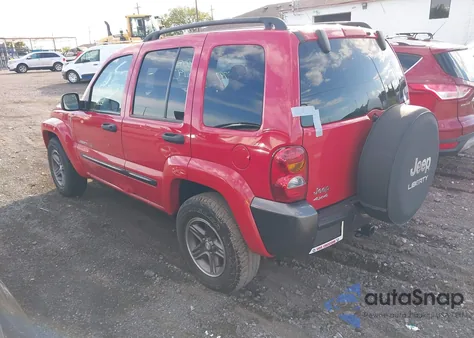 2004 Jeep Liberty Sport из США, поврежденный, VIN 1J4GL48K54W277999